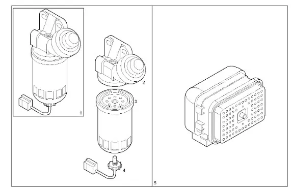 99460566 - Фильтр топливный
